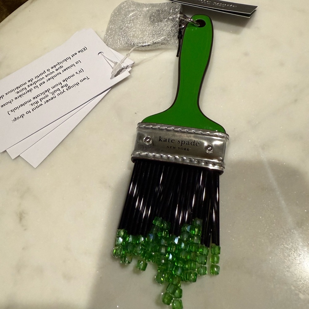 NWT **RARE** Kate Spade Squeeze Keychain and Bag Charm